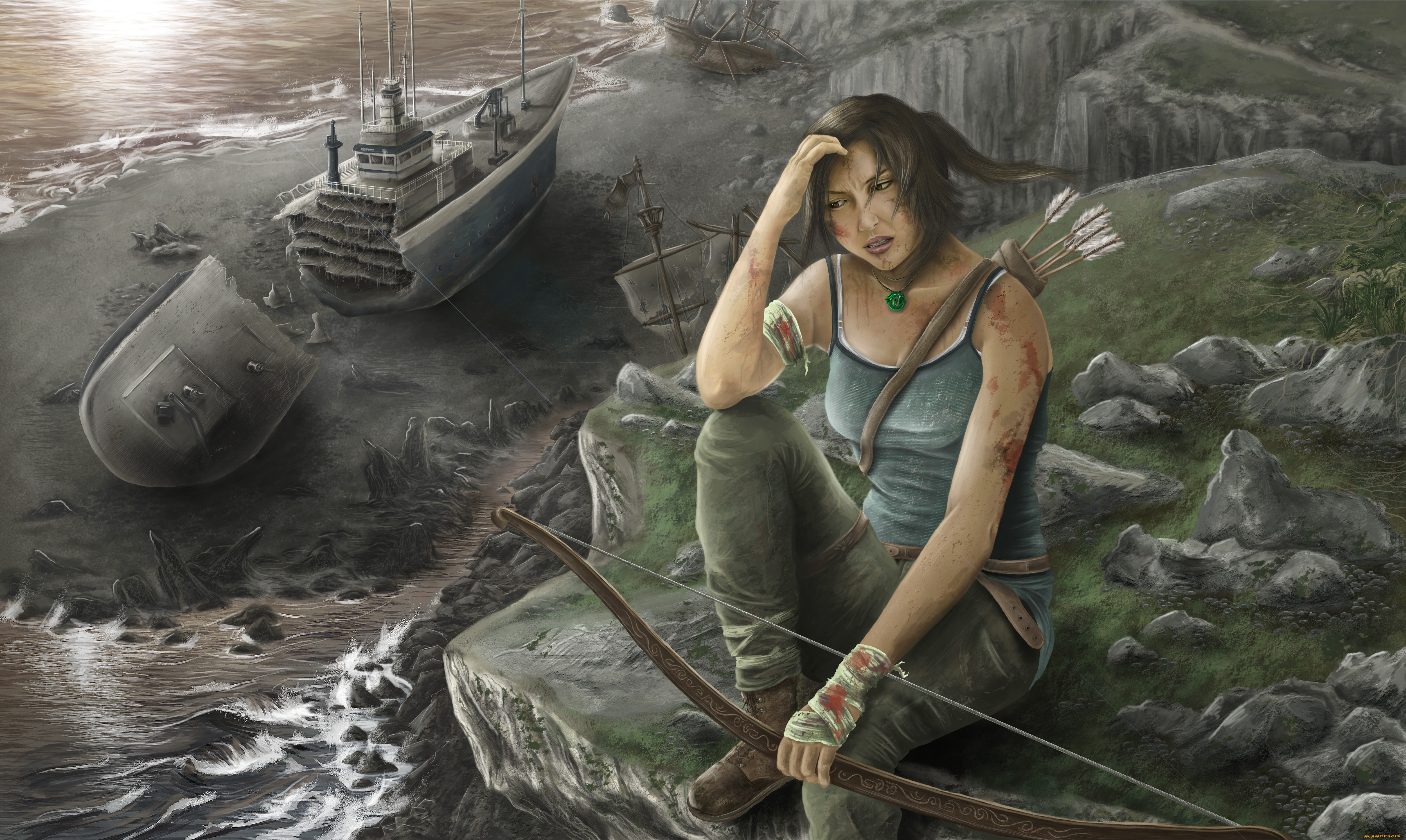 tomb, raider, 2013, , , , 